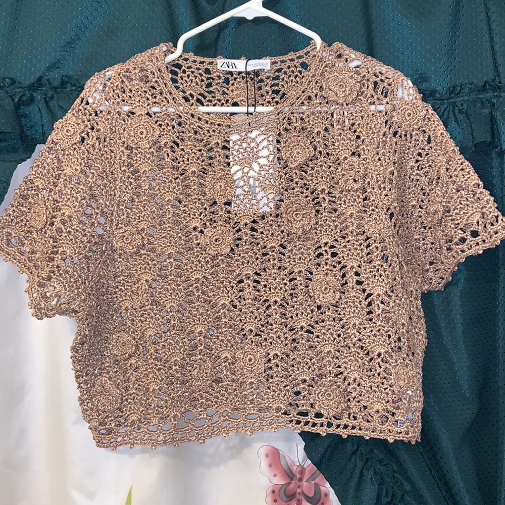 Zara Crochet Top